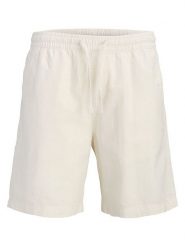 Jack & Jones Szorty "Jaiden" w kolorze białym rozmiar: M. Białe szorty męskie Jack & Jones, bez kołnierzyka. Za 96.83 zł.