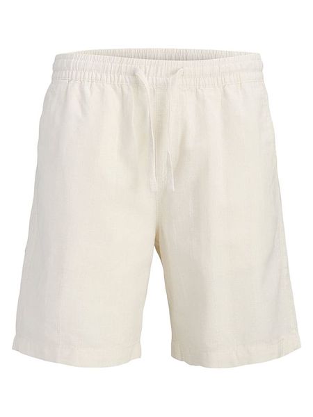 Jack & Jones Szorty "Jaiden" w kolorze białym rozmiar: M. Białe szorty męskie Jack & Jones, bez kołnierzyka. Za 96.83 zł.