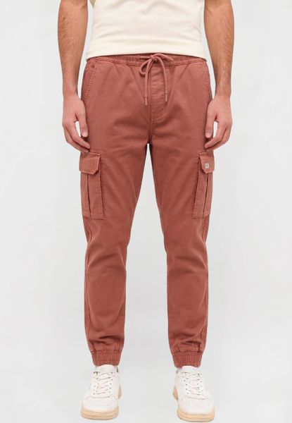 Męskie Spodnie Mustang Style Paris Jogger Cargo Cinnamon 1015896 3238. Spodnie materiałowe męskie Mustang, bez wzorów, z materiału. Za 219.99 zł.
