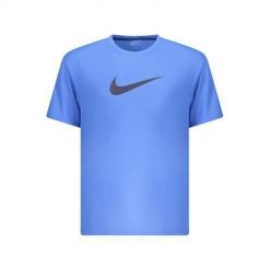 Koszulka sportowa męska Nike nessg523bl434bluxl. Niebieskie t-shirty sportowe męskie Nike, l, z tkaniny, bez ramiączek, na fitness i siłownię. Za 355.00 zł.