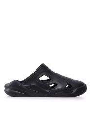 Champion Klapki Zone Slide S22105-CHA-KK001 Czarny. Czarne kalosze damskie CHAMPION, bez wzorów, z tworzywa sztucznego. Za 129.99 zł.