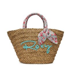 Torebka Roxy. Brązowe torebki klasyczne damskie Roxy, bez wzorów, bez dodatków. Za 199.99 zł.