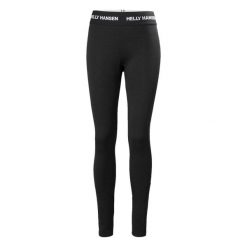 Legginsy damskie Helly Hansen Lifa Merino Midweight. Czarne legginsy damskie Helly Hansen, xl, bez wzorów, z wełny. Za 400.00 zł.