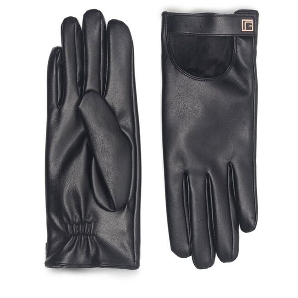 Rękawiczki Damskie Jenny Fairy. Czarne rękawiczki damskie Jenny Fairy, bez wzorów. Za 49.99 zł.