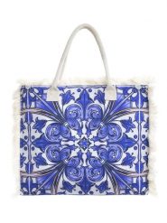 BLE Shopper bag w kolorze niebieskim - 43 x 35 x 12 cm rozmiar: onesize. Niebieskie shopper bag damskie BLE, bez wzorów, z materiału, na ramię, bez dodatków. Za 40.95 zł.