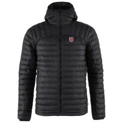 Kurtka turystyczna męska Fjallraven Expedition. Czarne kurtki męskie Fjällräven, m, bez wzorów, z puchu, sportowe, bez kaptura. Za 699.99 zł.