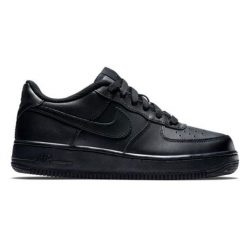 Buty Sportowe Młodzieżowe Nike Air Force 1 LE Gs. Czarna buty sportowe na co dzień damskie Nike, bez wzorów, do koszykówki, nike air force. Za 682.90 zł.