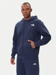 The North Face Bluza Simple Dome NF0A89FD Granatowy Regular Fit. Niebieskie bluzy bez kaptura męskie The North Face, m, z syntetyku. Za 309.99 zł.