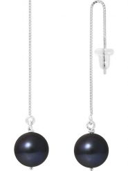 Pearline Srebrne kolczyki-wkrętki z perłami rozmiar: onesize. Niebieskie kolczyki damskie Pearline, z perłą, srebrne. Za 130.99 zł.