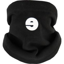 Komin polarowy Keeza z logo "e". Czarne szaliki i kominy damskie KEEZA, bez wzorów, z polaru. Za 31.00 zł.