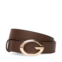 Pasek Damski Guess. Brązowe paski damskie Guess, z aplikacjami. Za 210.99 zł.