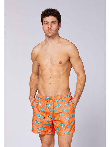 Chiemsee Szorty kąpielowe w kolorze pomarańczowym rozmiar: XXL. Pomarańczowe szorty sportowe męskie Chiemsee, xxl, z materiału, outdoorowe. Za 134.85 zł.