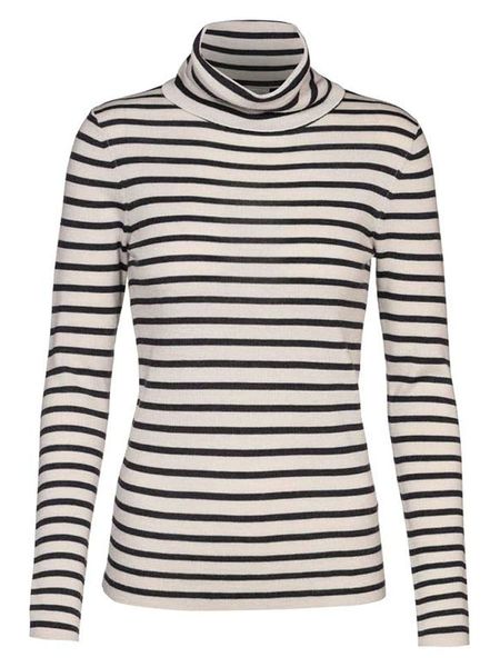 Herrlicher Koszulka w kolorze kremowym rozmiar: L. Brązowe bluzki damskie Herrlicher, l, bez wzorów, bez kołnierzyka. Za 187.07 zł.