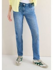 Cecil Dżinsy - Tapered fit - w kolorze błękitnym rozmiar: W29/L30. Niebieskie jeansy damskie Cecil. Za 169.95 zł.