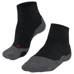 Krótkie skarpetki Falke TK2 Explore. Czarne skarpetki męskie Falke, bez wzorów, z elastanu. Za 155.00 zł.