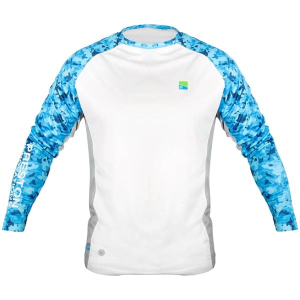 Koszulka Wędkarska Preston Performance Sun Shirt Upf-35. Białe koszulki męskie z długim rękawem PRESTON INNOVATIONS, m. Za 181.99 zł.