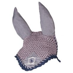 Krótka czapka dla konia BR Equitation Melange Classic. Niebieskie czapki męskie BR, bez wzorów, eleganckie. Za 152.00 zł.