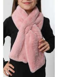 Lucky Bees Szal w kolorze jasnoróżowym - 106 x 15 cm rozmiar: onesize. Różowe szaliki i kominy damskie Lucky Bees, bez wzorów, z futra. Za 91.34 zł.