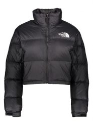 The North Face Kurtka puchowa "Nuptse" w kolorze czarnym rozmiar: M. Czarne kurtki damskie The North Face, m, bez wzorów, z puchu, bez kaptura. Za 790.67 zł.