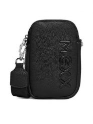 MEXX Torebka C-MEXX-L-001-08 Czarny. Czarne listonoszki damskie Mexx, bez wzorów, z materiału, bez dodatków. Za 99.99 zł.