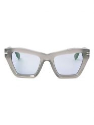 Marc Jacobs Damskie okulary przeciwsłoneczne w kolorze szaro-błękitnym rozmiar: 51. Niebieskie okulary przeciwsłoneczne damskie MARC JACOBS. Za 298.67 zł.