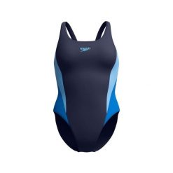 Damski kostium kąpielowy 1-częściowy Speedo Colourblock 2.0. Niebieskie stroje jednoczęściowe damskie Speedo, m, bez wzorów. Za 189.00 zł.