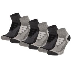 Skarpety turystyczne Quarter Xtreme , 6 par. Multi szare. Szare skarpetki męskie XTREME SOCKSWEAR, bez wzorów, z bawełny. Za 199.60 zł.