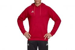 Adidas Tan Hooded Sweatshirt, męska bluza. Czerwone bluzy sportowe męskie Adidas, m, z bawełny. Za 233.55 zł.
