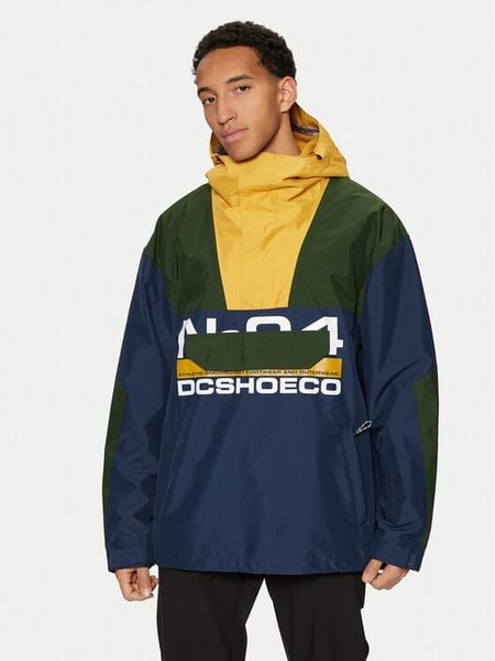 DC Shoes Kurtka snowboardowa ADYTJ03077 Granatowy Standard Fit. Niebieskie kurtki narciarskie i snowboardowe damskie DC Shoes, m, bez wzorów, z syntetyku, bez kaptura, narciarskie. Za 529.99 zł.