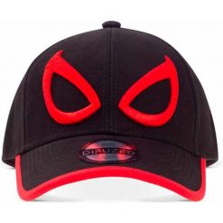 Czapka z daszkiem Educa Borras Marvel Spiderman Minimal Eyes. Szare czapki męskie Spiderman, bez wzorów, z bawełny, eleganckie. Za 176.50 zł.