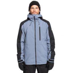Kurtka śniegowa techniczna dla Mężczyzn MISSION Szary. Szare kurtki męskie Quiksilver, na zimę, m, bez wzorów, z materiału, sportowe, bez kaptura. Za 1,069.00 zł.