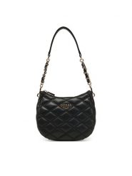 Guess Torebka HWQG96 32170 Czarny. Czarne torebki klasyczne damskie Guess, z aplikacjami, ze skóry, bez dodatków. Za 309.99 zł.