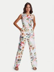 Swing Kombinezon 3AG01500 Kolorowy Regular Fit. Kombinezony damskie Swing, bez wzorów, z syntetyku, bez kołnierzyka, bez ramiączek. Za 719.99 zł.