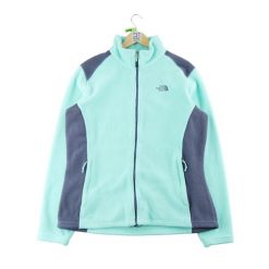 Second life - Kurtka damska z polaru TNF - Stan bardzo dobry. Niebieskie kurtki damskie The North Face, bez wzorów, z polaru, bez kaptura. Za 170.36 zł.