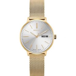 Gant zegarek damski GT075002. Żółte zegarki damskie Gant, złote. W wyprzedaży za 305.00 zł.