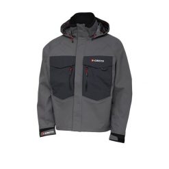 Kurtka z kapturem Greys Tital Wading. Szare kurtki męskie GREYS, l, bez wzorów, z nylonu, z kapturem. Za 1,347.50 zł.