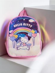 Zestaw: plecak, bidon i lunchbox Hello Kitty 3 pack - wielobarwny. Plecaki damskie Sinsay, bez wzorów. Za 32.99 zł.