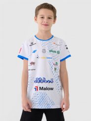 4F Koszulka meczowa replika domowa z sezonu 2024/2025 dziecięca 4F x Ślepsk Malow Suwałki - multikolor 158/164 (12-14 lat). Koszulki dziewczęce 4f, bez wzorów, z dzianiny, bez ramiączek. Za 99.99 zł.