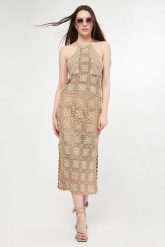 Komplet damski dziergany top + spódnica TWINSET. Spódniczki damskie Twinset Milano, s, bez wzorów, dziergany. W wyprzedaży za 1,770.30 zł.