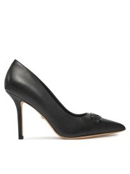 Marciano Guess Szpilki 5RGZ14 7103A Czarny. Czarne szpilki Marciano Guess, z aplikacjami, ze skóry, bez obcasa. Za 669.99 zł.