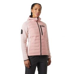 Damska kurtka z kapturem Helly Hansen Arctic Ocean Hybrid. Czerwone kurtki damskie Helly Hansen, m, bez wzorów, z poliesteru, z kapturem. Za 635.00 zł.
