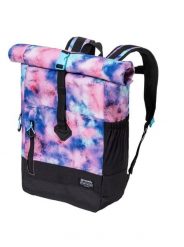 Plecak Holler Peach Aquarel 28L Meatfly. Brązowe plecaki damskie Meatfly, bez wzorów, z materiału. Za 271.99 zł.