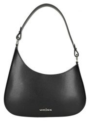 Wojas Skórzana torebka w kolorze czarnym - 27 x 14 x 6 cm rozmiar: onesize. Czarne torebki klasyczne damskie Wojas, bez wzorów, z materiału, bez dodatków. Za 289.99 zł.