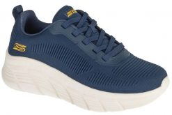 Buty sportowe Sneakersy męskie, Bobs B Flex Hi. Niebieskie buty sportowe na co dzień męskie Skechers, z materiału, bez zapięcia, trekkingowe. Za 229.99 zł.