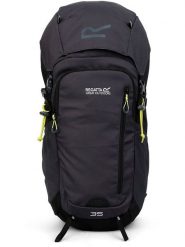 Regatta Plecak turystyczny "Highton V2" w kolorze antracytowym - 35 l rozmiar: onesize. Czarne plecaki damskie Regatta, bez wzorów, z materiału, sportowe. Za 223.99 zł.