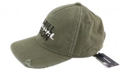 Czapka męska Diesel C-stone snapback bawełniana zielone logo. Zielone czapki męskie Diesel, bez wzorów, z bawełny. Za 285.99 zł.
