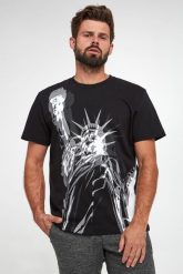 T-shirt męski Derek JOOP! JEANS. T-shirty męskie Joop! Jeans, m, bez wzorów, z jeansu, bez kołnierzyka. W wyprzedaży za 239.85 zł.