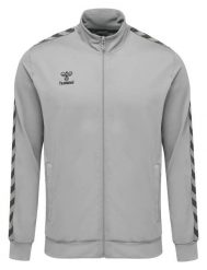Bluza sportowa dresowa Hummel NELLY ZIP JACKET damska. Szare bluzy bez kaptura damskie HUMMEL, l, bez wzorów, z dresówki, bez ramiączek, bez kaptura. Za 89.00 zł.