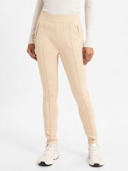 Opus Spodnie - Ekaja Kobiety wiskoza beżowy, 42. Brązowe spodnie materiałowe damskie Opus, bez wzorów, z materiału, eleganckie. Za 299.95 zł.