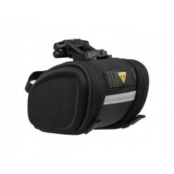 Torba na siodło Topeak. Czarne torebki klasyczne damskie Topeak, bez wzorów, bez dodatków. W wyprzedaży za 321.90 zł.